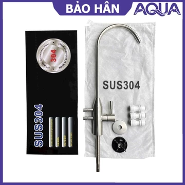 Vòi Ion Kiếm 304 máy lọc nước, vòi cổ thấp cổ cao dùng cho máy lọc nước điện giải Ion Kiềm