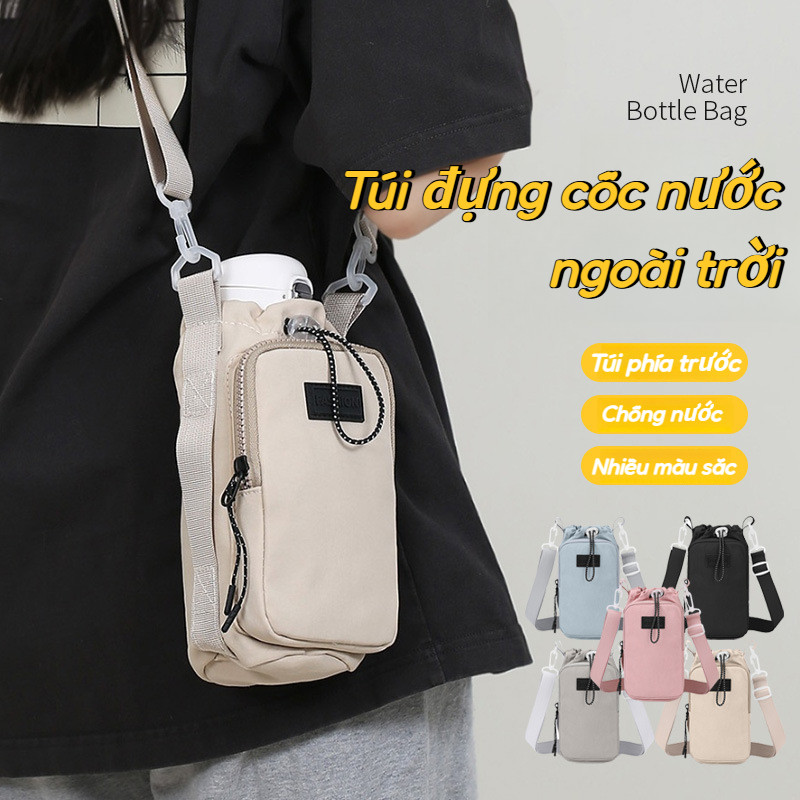 Túi đựng bình nước,Dây Đeo Vai Túi Đựng Bình Nước Nylon,Túi đeo chéo đựng bình nước