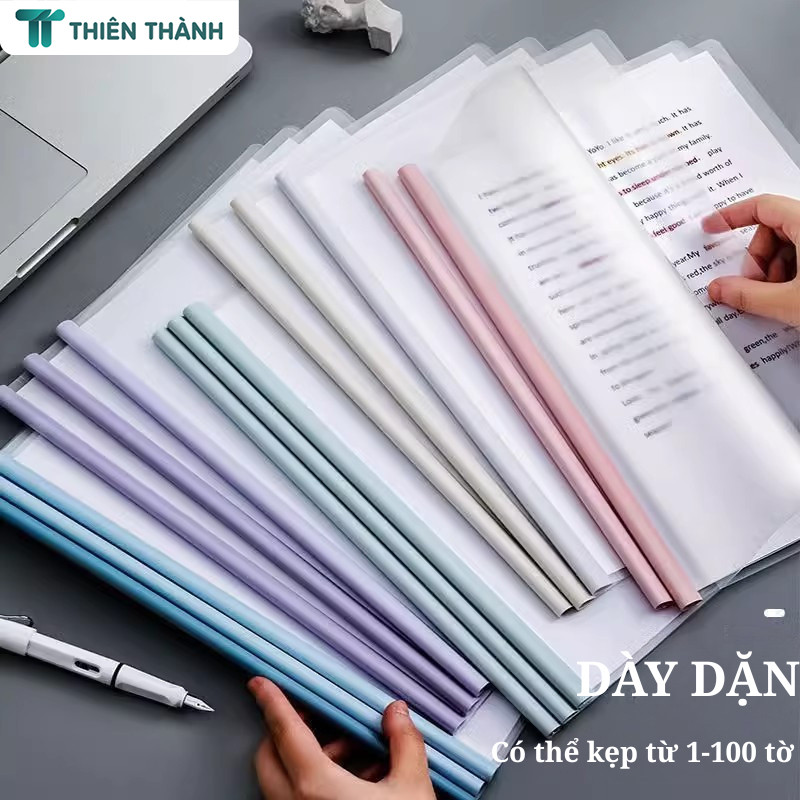 Kẹp Tài Liệu A4 Nhựa PP Bền - Bìa Kẹp Giấy Tờ, File Kẹp Hồ Sơ Trong ...