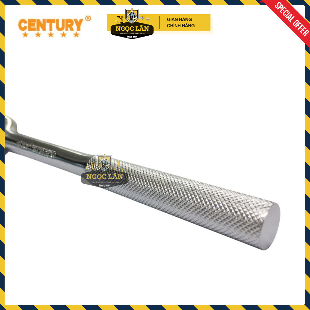 [Chính hãng] Cần siết tự động Century 1/4" 3/8" 1/2" đầu tròn có đảo chiều
