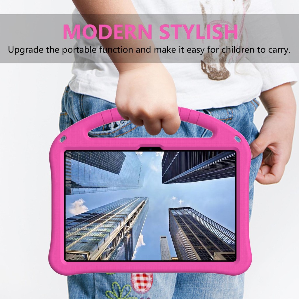 Ốp Lưng Cho Infinix Xpad 30E 11 Inch 2026 EVA Bọt Trẻ Em Trẻ Em Phụ Kiện Chống Sốc Vỏ Cầm Tay Ngang Khoảng Bao