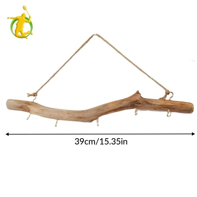 Móc Gỗ Treo Tường Gỗ Trôi Móc Trang Trí Dễ Dàng Sử Dụng Vintage Có Móc