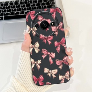 Vỏ Mới Cho Xiaomi Redmi A3 4G Ốp Lưng Hoa Hồng Thời Trang Silicon Mềm Chống Sốc Cho Xiaomi Poco C61 RedmiA3 A3x Ốp Lưng