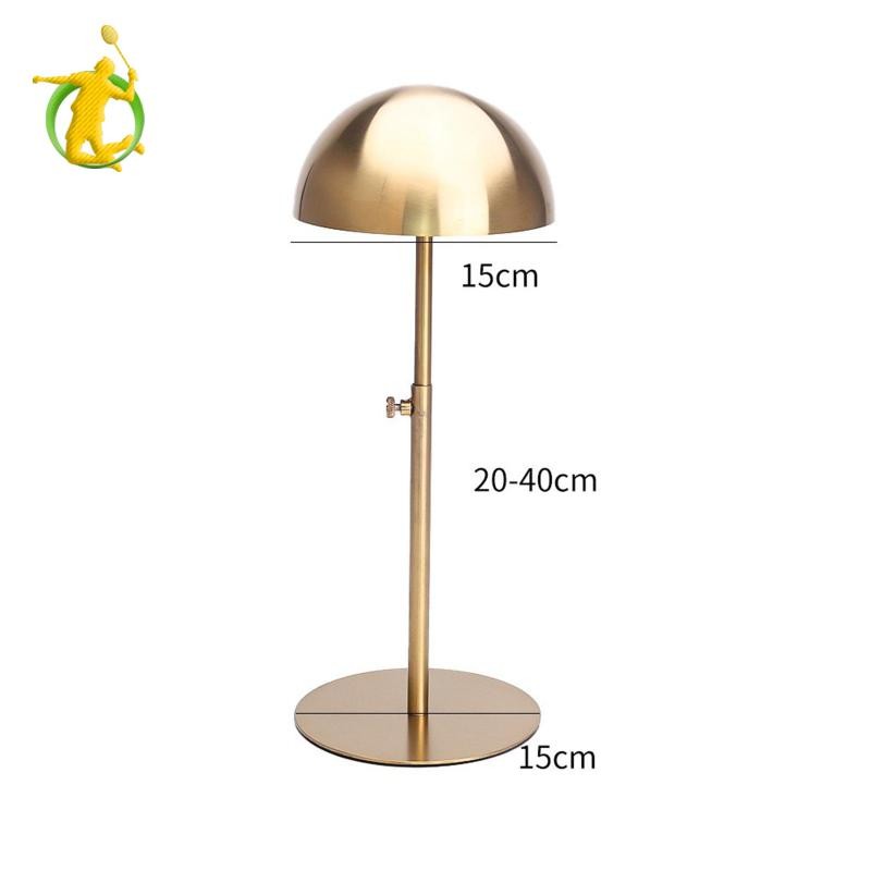 Giá đỡ tóc giả Giá đỡ mũ có thể điều chỉnh độ cao chắc chắn cho các trung tâm tạo kiểu Salon