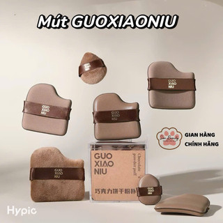 [GUOXIAONIU] Bông Mút GUOXIAONIU Trang Điểm Mềm Mại Kèm Hộp Chuyên Dụng Cosmetic