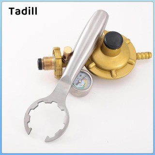 Van giảm áp Cờ lê Gas có thể cờ lê Dụng cụ mở nhẹ đa chức năng Chống trượt Dụng cụ tháo bình xăng chuyên nghiệp