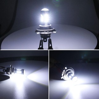 LOOKSHOW 12V 6000K 3030 18SMD Đèn Pha LED Ô Tô Bóng Đèn Sương Mù H4 Tự Động Lái Xe Chạy Đèn Pha Xe Máy M4T3