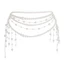 Yoo Multilayer Ngọc Trai Thắt Lưng Phong Cách Vintage Nữ Đảng Dây Thắt Lưng Phụ Kiện Trang Sức