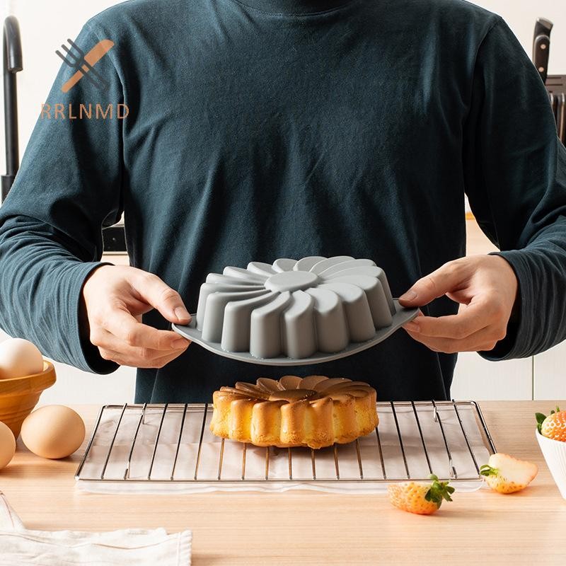 RRLNMD Khuôn Làm Bánh Silicon Chịu Nhiệt Độ Cao Nhà Bếp Nướng Bánh Khuôn MỚI