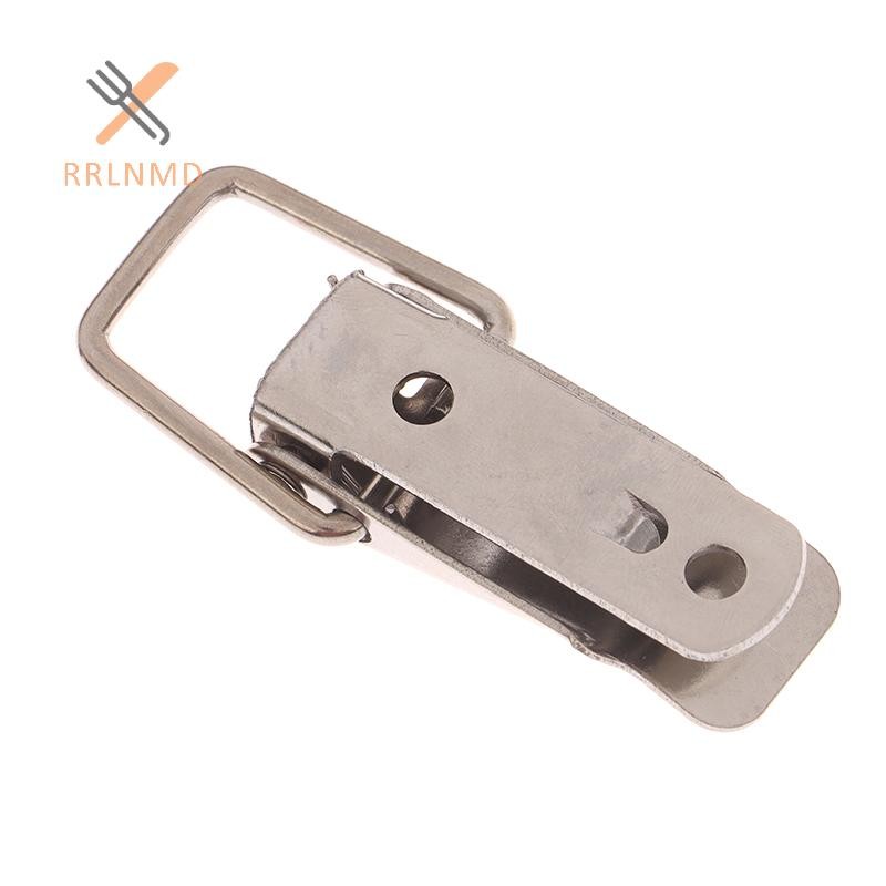 RRLNMD 1 Bộ Cửa Tủ Kim Loại Khóa 90 Độ Hộp Đóng Cửa Khóa Miệng Vịt Móc Lò Xo Tải Vẽ Chuyển Đổi Chốt Kẹp MỚI