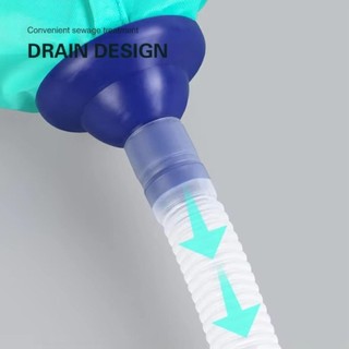INENK Bộ dụng cụ làm sạch điều hòa không khí INENK, Vỏ làm sạch điều hòa PVC dày chống thấm nước, chống rò rỉ bền bỉ với ống thoát nước Túi làm sạch điều hòa Máy lạnh giặt