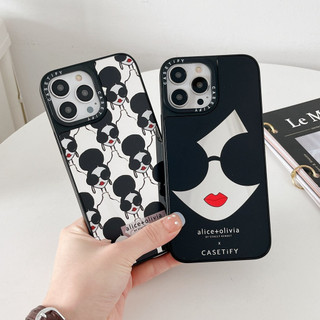 Ốp lưng gương cho iPhone 16 15 14 13 12 11ProMax X XR XS, kính Alice, cô gái hoạt hình, chống sốc