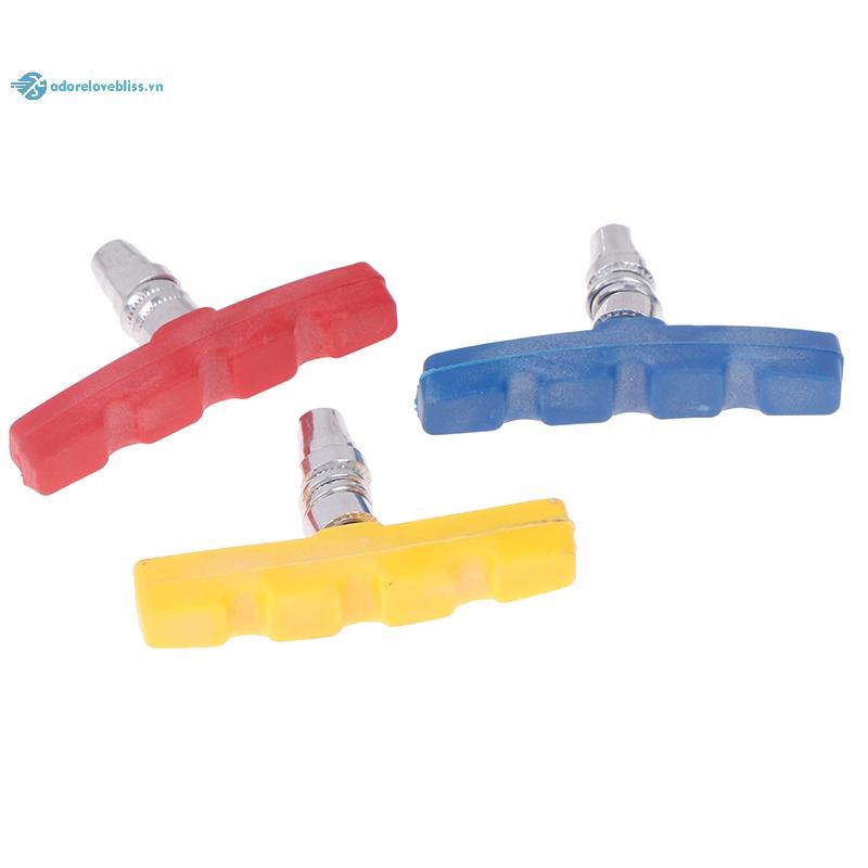 THÊM 1 Miếng Má Phanh Xe Đạp V-Brake Cao Su Xe Đạp Đường Bộ Phanh Miếng Lót Giày Vành Phanh Chống Chịu Lực Phụ Kiện Đi Xe Đạp BSS