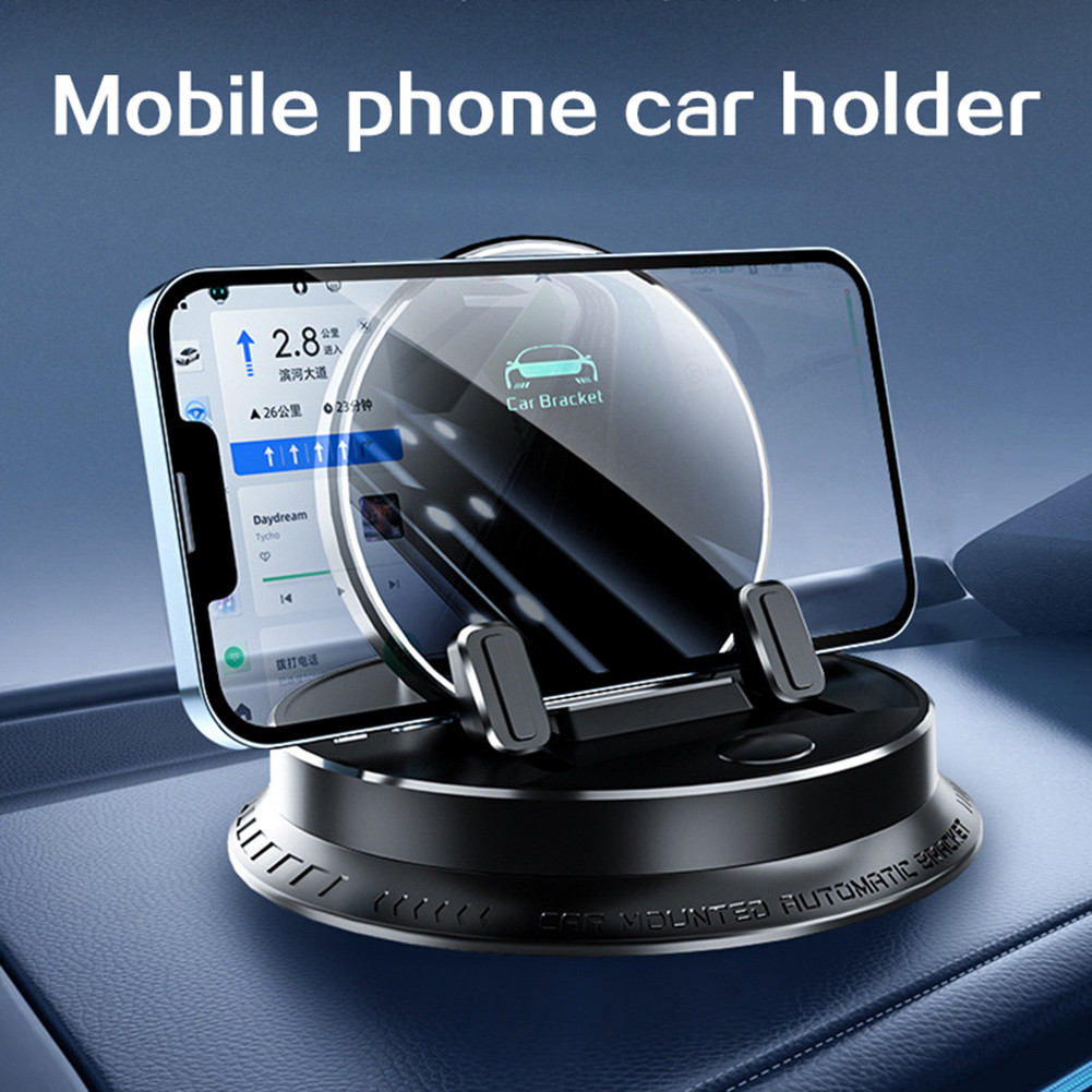 Giá đỡ điện thoại ô tô 360° Giá đỡ điện thoại di động có thể xoay được để lái xe an toàn