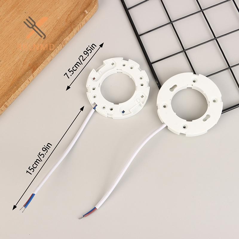 RRLNMD 5pc GX53 Đế Lắp Cho GX53 Đèn Bay Dẫn Cho Đèn LED Và CFL GX53 Bóng Đèn Lắp Trần Treo Đèn Giá Đỡ MỚI