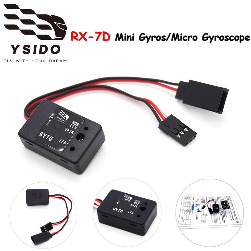 RC Xe RX-7D Mini Gyros Micro Con Quay 4.8-7,4V Cho RC Racing Drift Xe ...