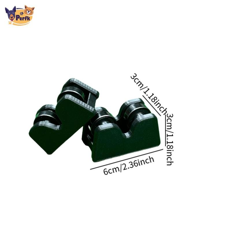 2 Chiếc Bida Cue Straightness Checker Bida Cung Cấp Nhỏ Gọn Snooker Club Con Lăn Máy Dò Thẳng Cho Nhà Thanh
