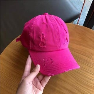 Trắng Hoa Hồng Đỏ Xanh Hợp Thời Trang Độc Đáo Mũ Bóng Chày Bé Gái Xuân Hè Mềm Top Miếng Dán Mũ Chống Nắng