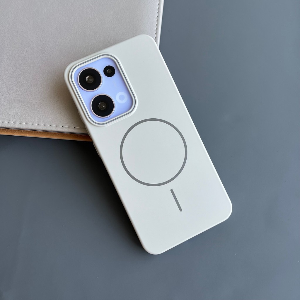 Ốp điện thoại cứng Macaron siêu mỏng bằng nhựa cho OPPO A6 PRO Reno 15 14 13 12 11 Pro RENO 15C 13F 12F 14F 11 PRO Plus Find X9 PRO Vỏ chống sốc cuộn dây từ tính mịn