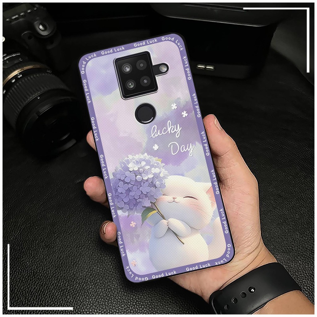 Ốp lưng TPU hoạt hình cho Sharp Aquos Sense4 Plus, silicon mềm, chống va đập, bảo vệ bền, chống bụi bẩn