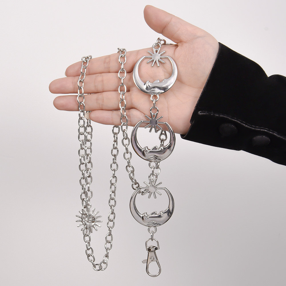 Thắt Lưng Kim Loại Đa Năng Vintage Dân Tộc - Nữ Khắc Hoa Phong Cách Bohemian Đầm Dây Thắt Lưng - Đầm Jean Phụ Kiện
