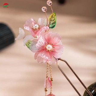 Phụ Nữ Thanh Lịch Chignon Tóc Tua Rua Phong Cách Tân Trung Quốc Đũa Tóc Cho DIY Tạo Kiểu