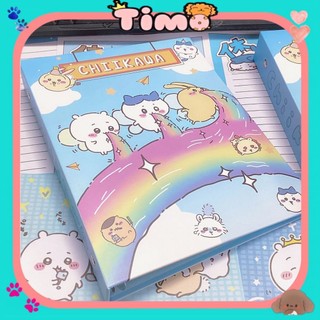 Sổ Đựng Card A5 Album Ảnh Rỗng Binder 6 Còng Nhân Vật Chiikawa Cute Timo VPBL26