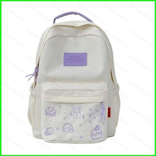 Ba lô GC2 dành cho sinh viên đại học Dung tích lớn Nhẹ Thời trang Túi đi học nữ đơn giản CG2