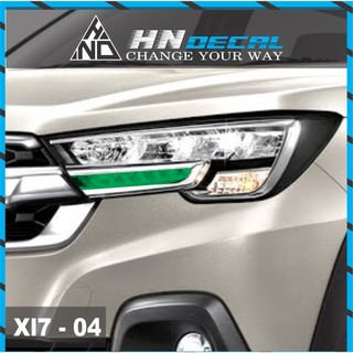 Decal dán mí đèn xe ô tô SUZUKI XL7 nhiều màu sắc lựa chọn ( 1 cặp )