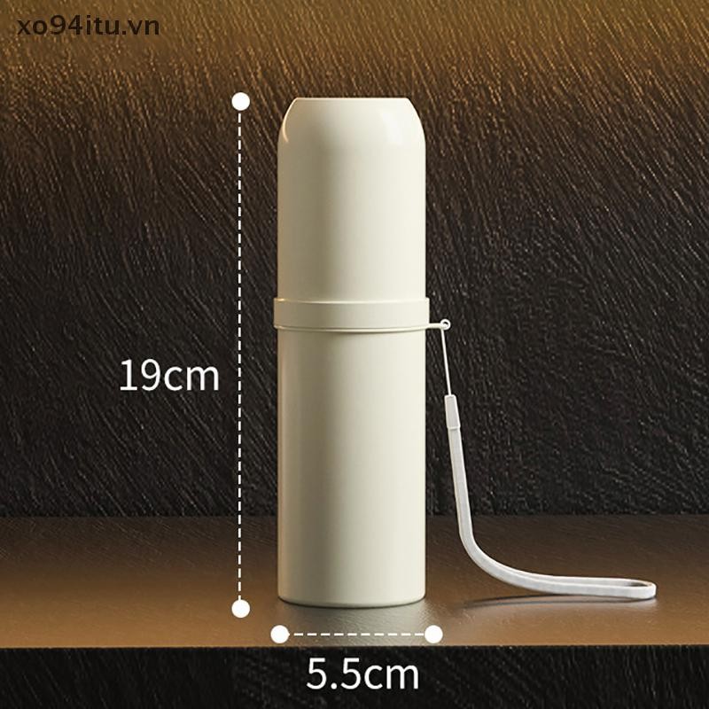 XOITU Hộp đựng bàn chải đánh răng du lịch di động đơn giản Bàn chải đánh răng và kem đánh răng Hộp lưu trữ có nắp Hộp đựng nha khoa VN