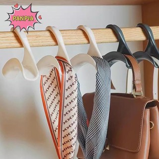 PNPIA 5 Cái Mở Rộng Móc Treo Nhựa Kết Nối Móc Xếp Chồng Tiết Kiệm Không Gian Đa Năng Lưu Trữ Túi Và Mũ Giá Boutique