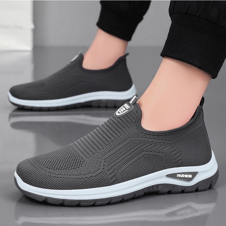 🇻🇳 ​​Giày Sneaker Thể Thao Nam Dạng Ống Mềm Mại Thoáng Khí Sẵn Hàng​