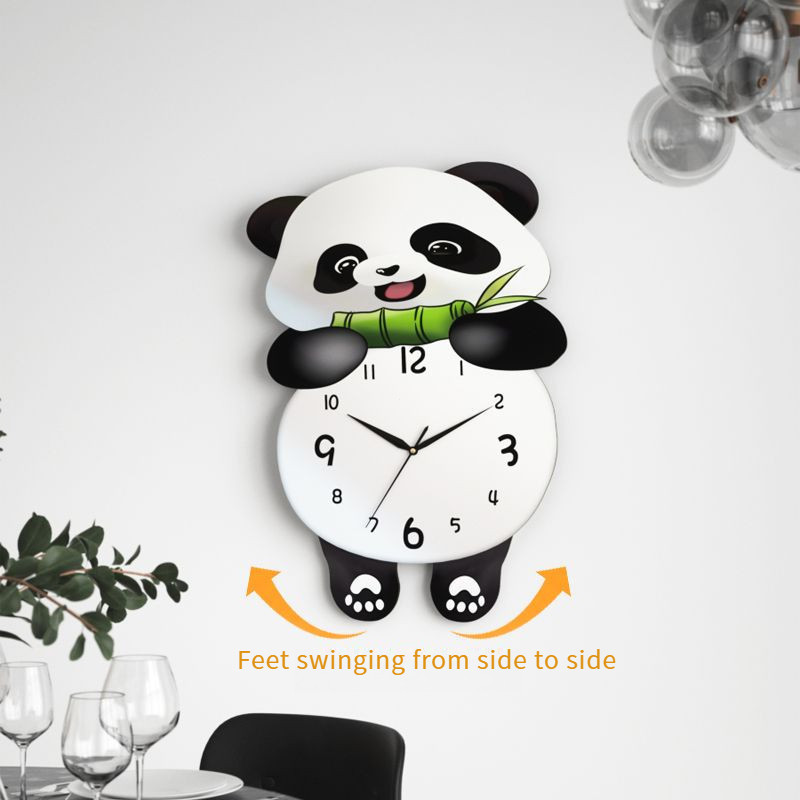 Đồng hồ treo tường im lặng sáng tạo, thiết kế hiện đại Trang trí phòng khách