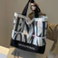 Gentlewoman Túi Tote In Nhiều Màu Sắc Phong Cách Mới Túi Xách Sinh Viên Thiết Kế Dung Tích Lớn