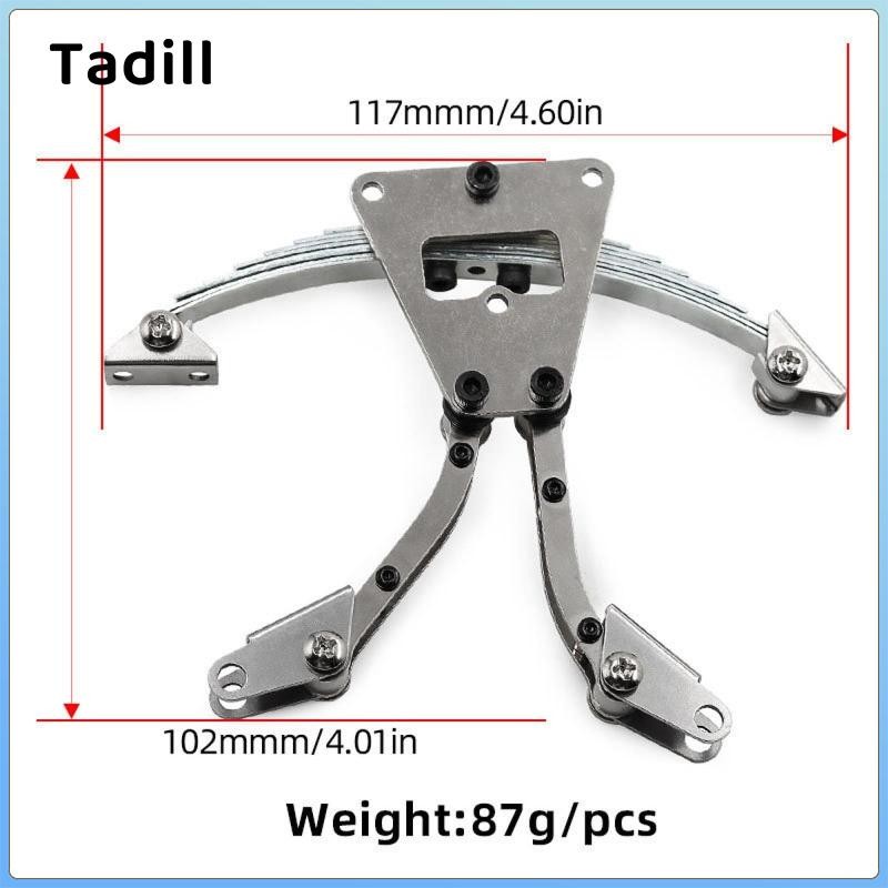 Hệ thống treo sau DIY Bộ phận sửa chữa bằng thép không gỉ Phụ kiện thay thế cho xe tải RC 1 / 14 Lắp ráp đơn giản chắc chắn