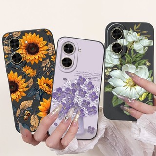 Dành Cho Xiaomi Poco C71 4G Ốp Lưng Hoa Xương Rồng Mềm Silicon Mờ Dành Cho Xiaomi Redmi A5 4G 2025 Vỏ Trên PocoC71 Capa