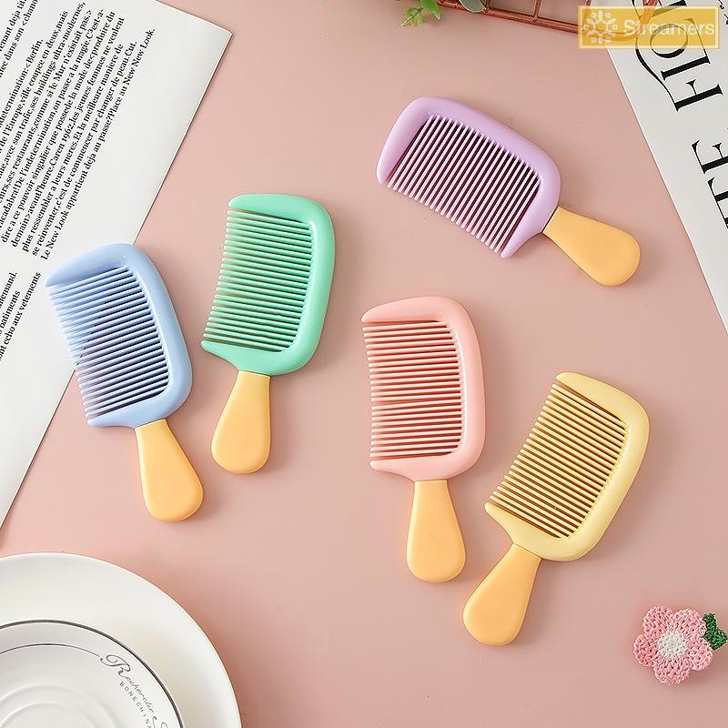 Streamer Lược Dễ Thương Cho Bé Gái Bé Trai Hoạt Hình Nhỏ Nhiều Màu Sắc Di Động Dày Tóc Bé Gái Trẻ Em Phụ Kiện Tóc Mới