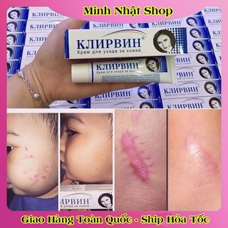 [DATE MỚI] Kem Sẹo KLIRVIN Nga Giảm Thâm Mờ Sẹo Rạn Da Tuýp 25g