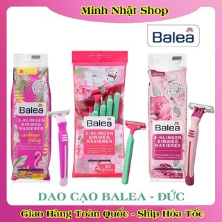 Dao cạo Balea Đức lưỡi kép dành cho nữ 2 lưỡi và 3 lưỡi dùng cho toàn thân và bikini