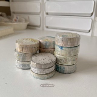 Washi tape Yohaku Nhật Bản phong cách vintage chiết 1M