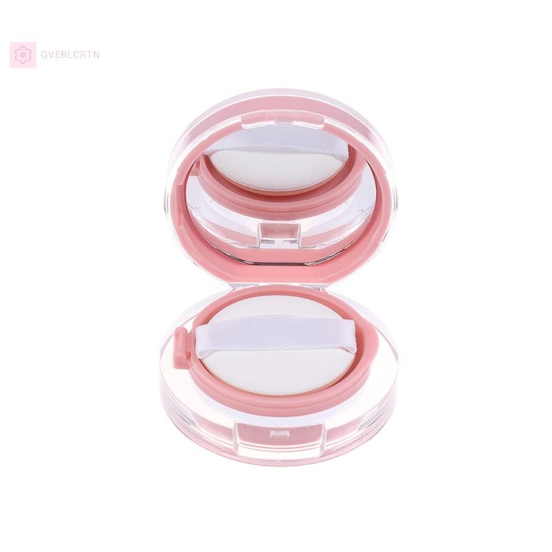 GVERLCRTN Pink Air Cushion Foundation, mút tán kèm gương, đựng mỹ phẩm BB Cream/kem trang điểm chăm sóc da [8C]