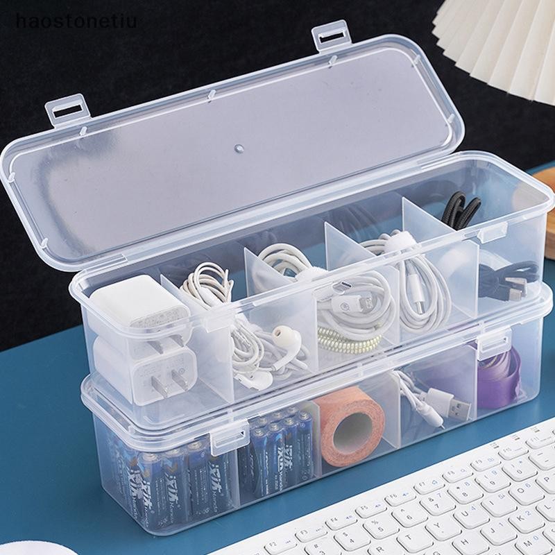 HA Hộp đựng cáp dữ liệu trong suốt Phân loại Hộp đựng thẻ chống bụi có nắp Hộp sưu tập máng xối cho văn phòng tại nhà n