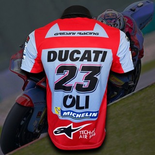 Áo sơ mi POLO Moto GP Đội Gresini Raceini Mg0079 Ania Lay 23 size S-5xl