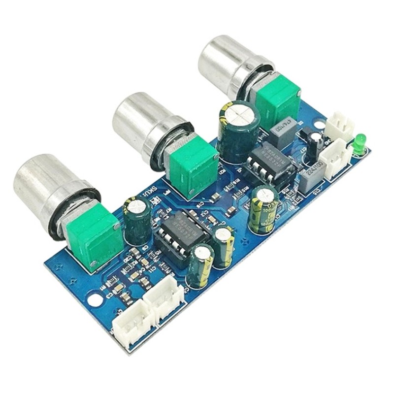 Bảng điều khiển Preamp loa siêu trầm exhila NE5532 với điều chỉnh âm trầm thụ động và Treble
