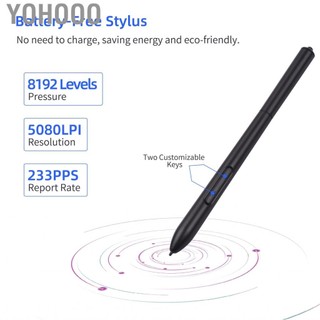 Yohooo Bút Bút Vẽ Yohooo-VN tương thích với VINSA VIN1060PLUS 2 Nút có thể tùy chỉnh được sử dụng để vẽ và vẽ tranh