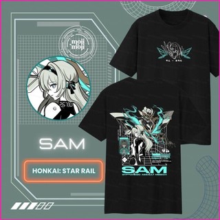 Áo Thun Cosplay Honkai Star Rail Firefly Cho Mùa Hè, Họa Tiết Toàn Bộ