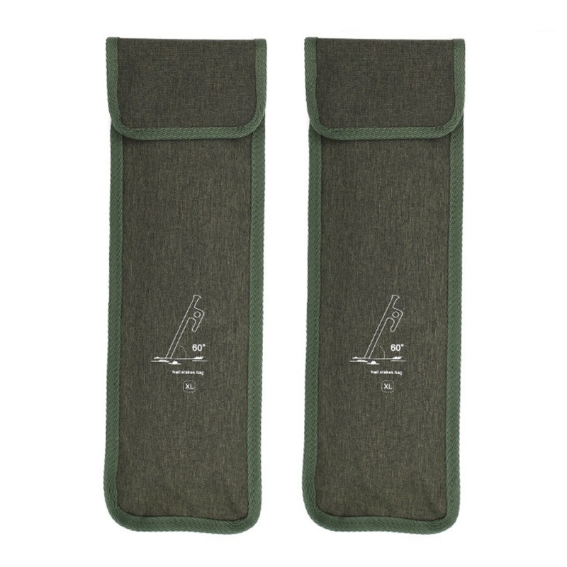 2Pcs Oxfords Cloth Tent Stake Storage Bag Camping Tent Accessories Storage Bag