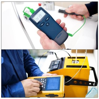 Cặp nhiệt điện loại K có phích cắm, đầu dò cảm biến nhiệt độ máy đo -50 đến 1100°C, Dây 3,3ft
