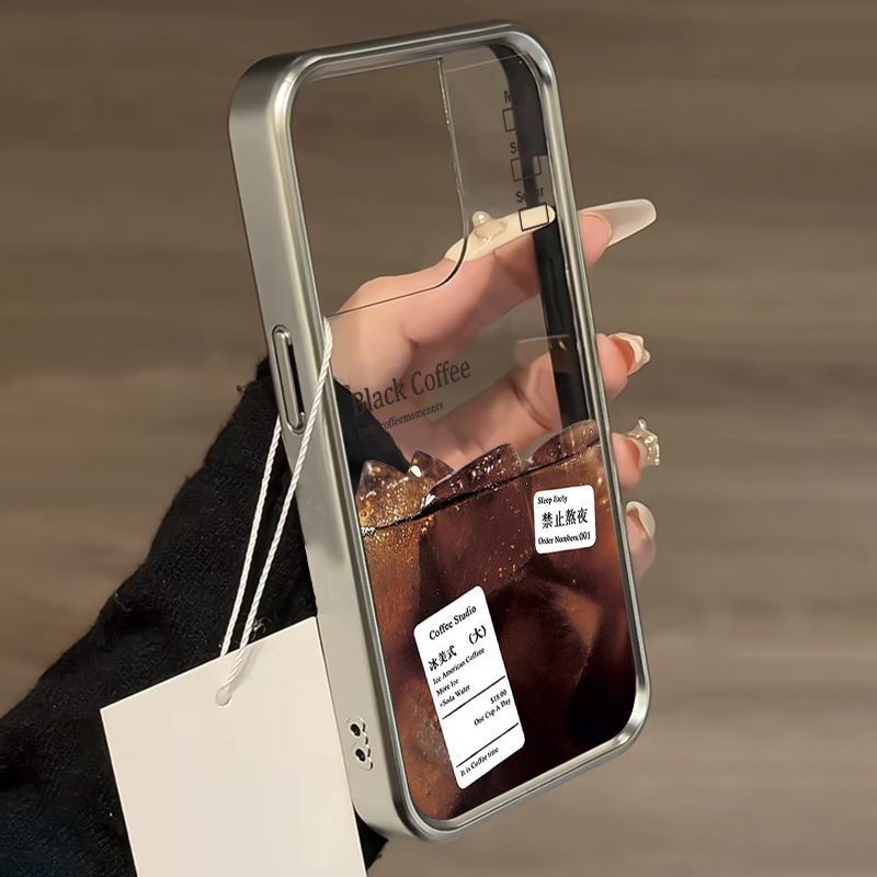 ✨Feng Photo Frame Cà phê Mỹ Thích hợp cho Apple 15plus14promax Vỏ điện thoại iPhonexs121125.5.22