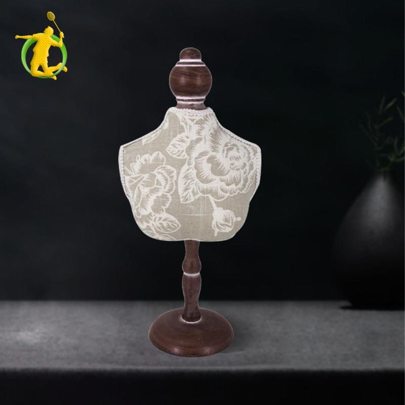 Vòng Cổ Bảo Quản Giá Đỡ Trang Sức Thanh Lịch Mannequin Họa Tiết Hoa Trang Trí Dây Chuyền Trang Sức Tổ Chức Cho Mặt Bàn